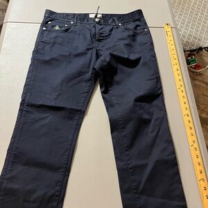Luigi Borrelli 32x28 Blue Pants